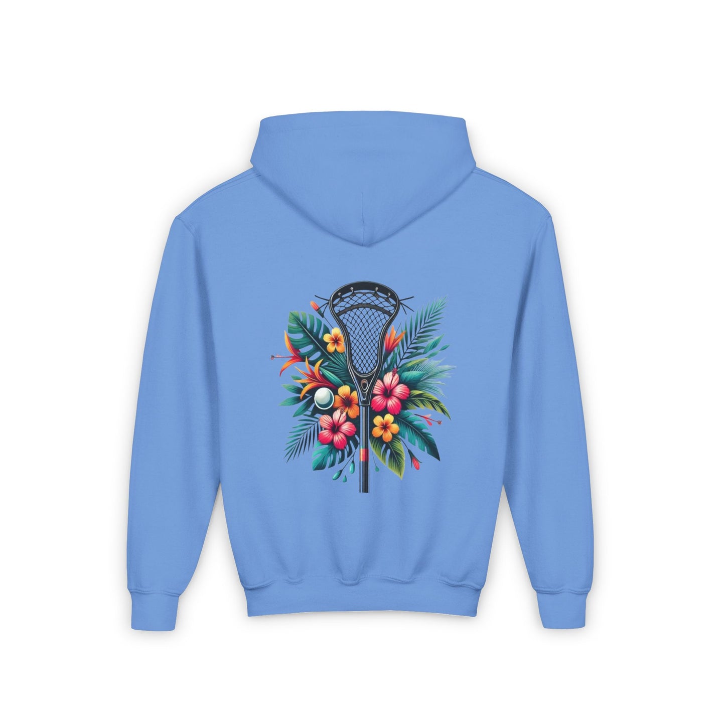 Youth Floral Lacrosse Hoodie