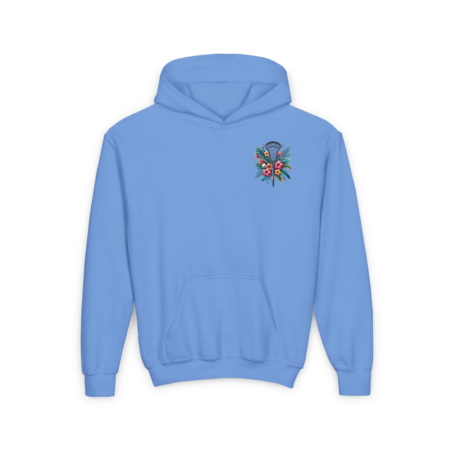 Youth Floral Lacrosse Hoodie