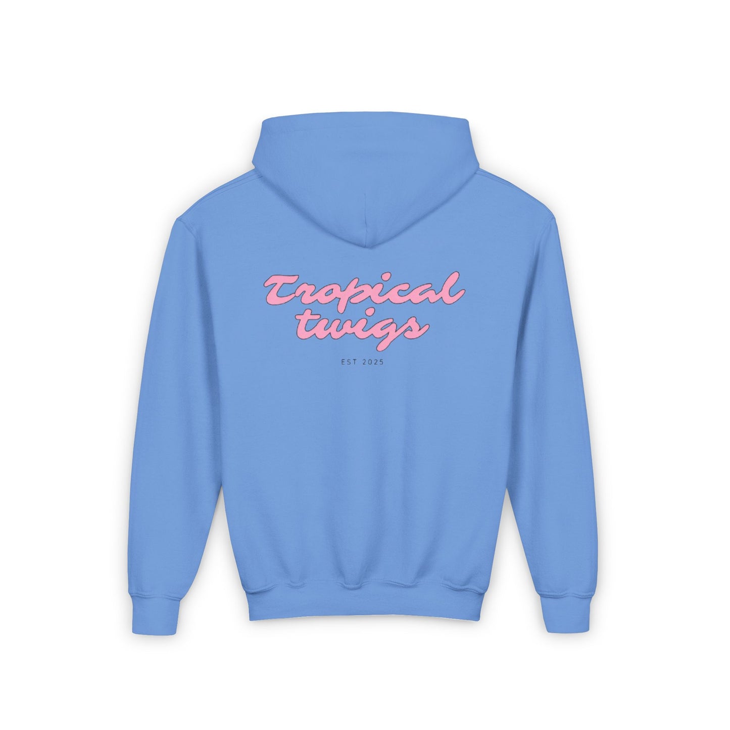 Tropical Twigs Youth Hoodie - Fun & Stylish Heavy Blend Sweatshirt for Kids